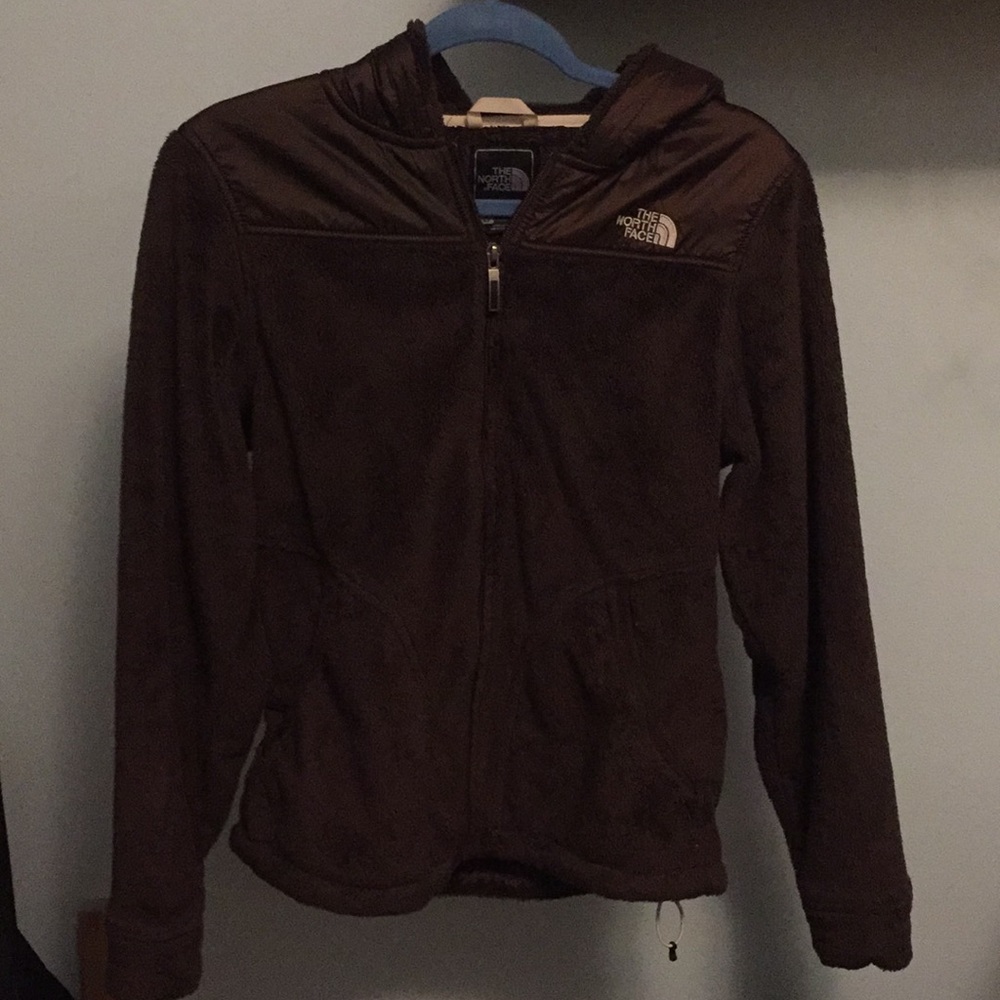 North Face Fleece Zip Up with Hood